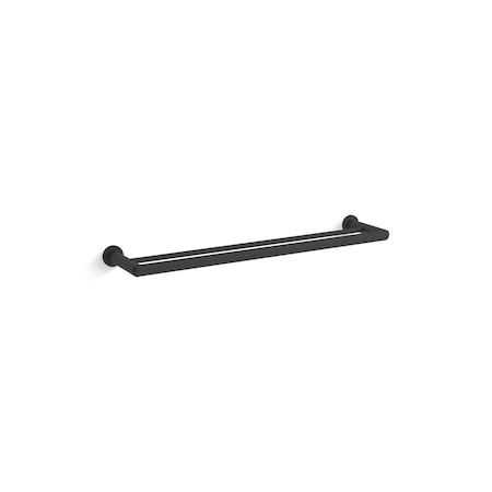 Kohler Kumin 24" Double Towel Bar 97890-BL